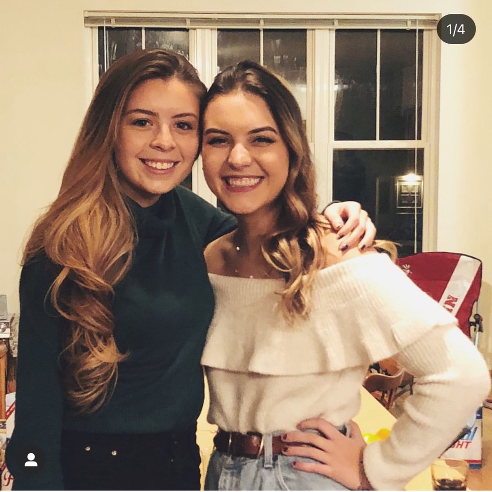 urban outfitters/kimchi blue off shoulder ivory cream sweater